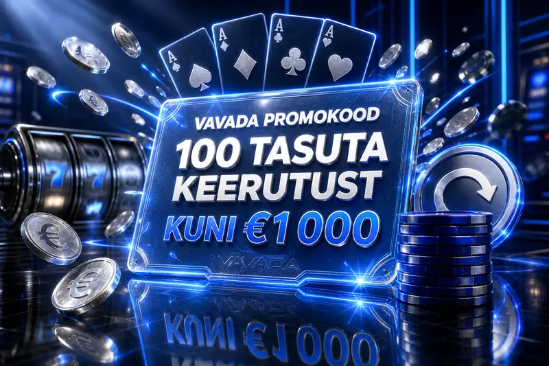 vavada promokood — Vavada tervitusboonus ja 100 tasuta keerutust